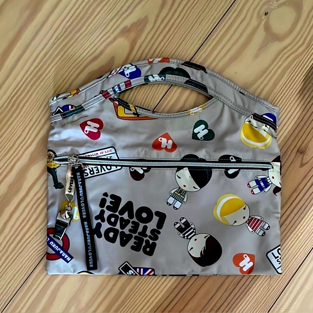 Harajuku Lovers clutch / tote with whistle!